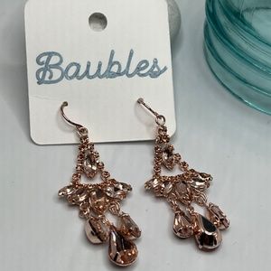 Baubles Chandelier Austrian Crystal Silver Earrings $12 EA or Bundle 3/$20